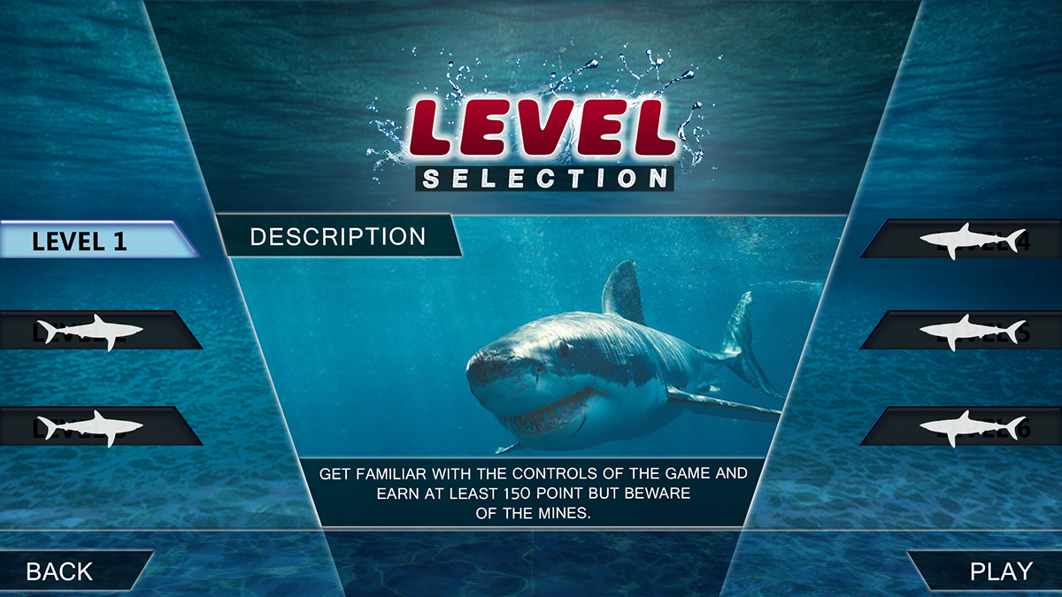 shark simulator Attack 3d game