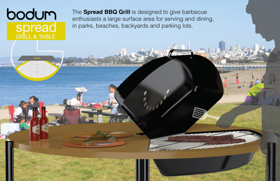 barbecue.bbq bodum grill table Collapsible outdoors cooking