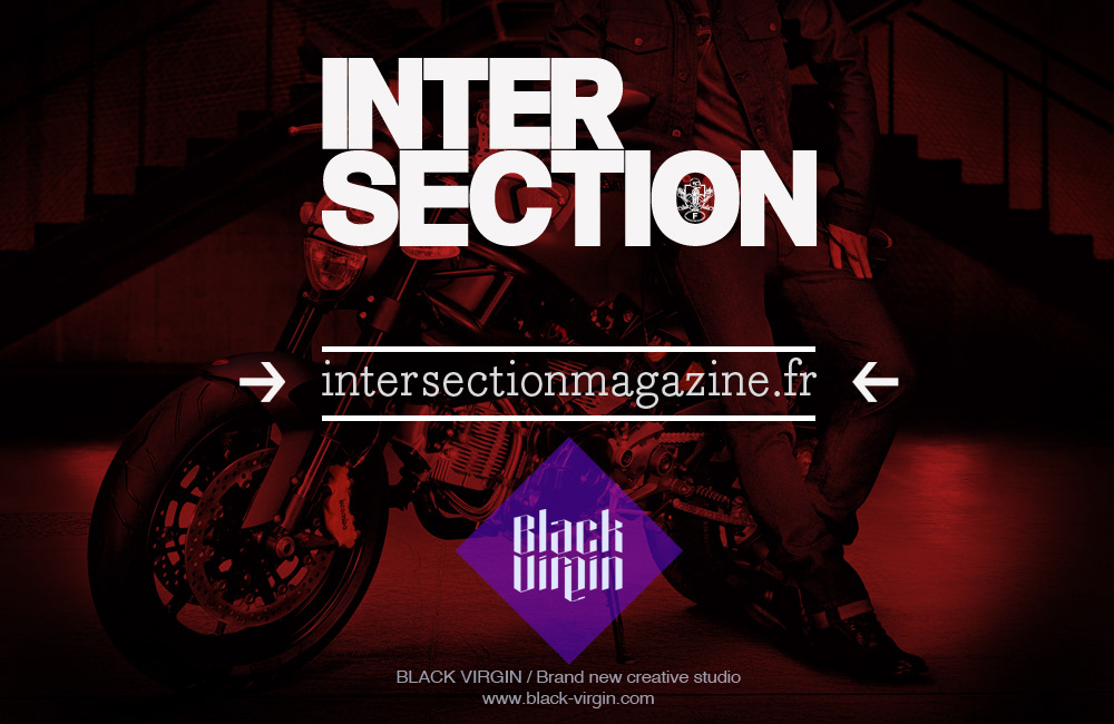 intersection magazine intersection Webdesign html5 css3 Responsive Design christophe wolwowicz Black virgin Ergonomie concept brand new