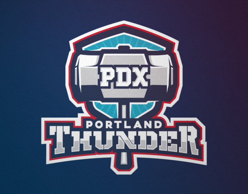 football Rebrand Portland thunder afl Arena Football