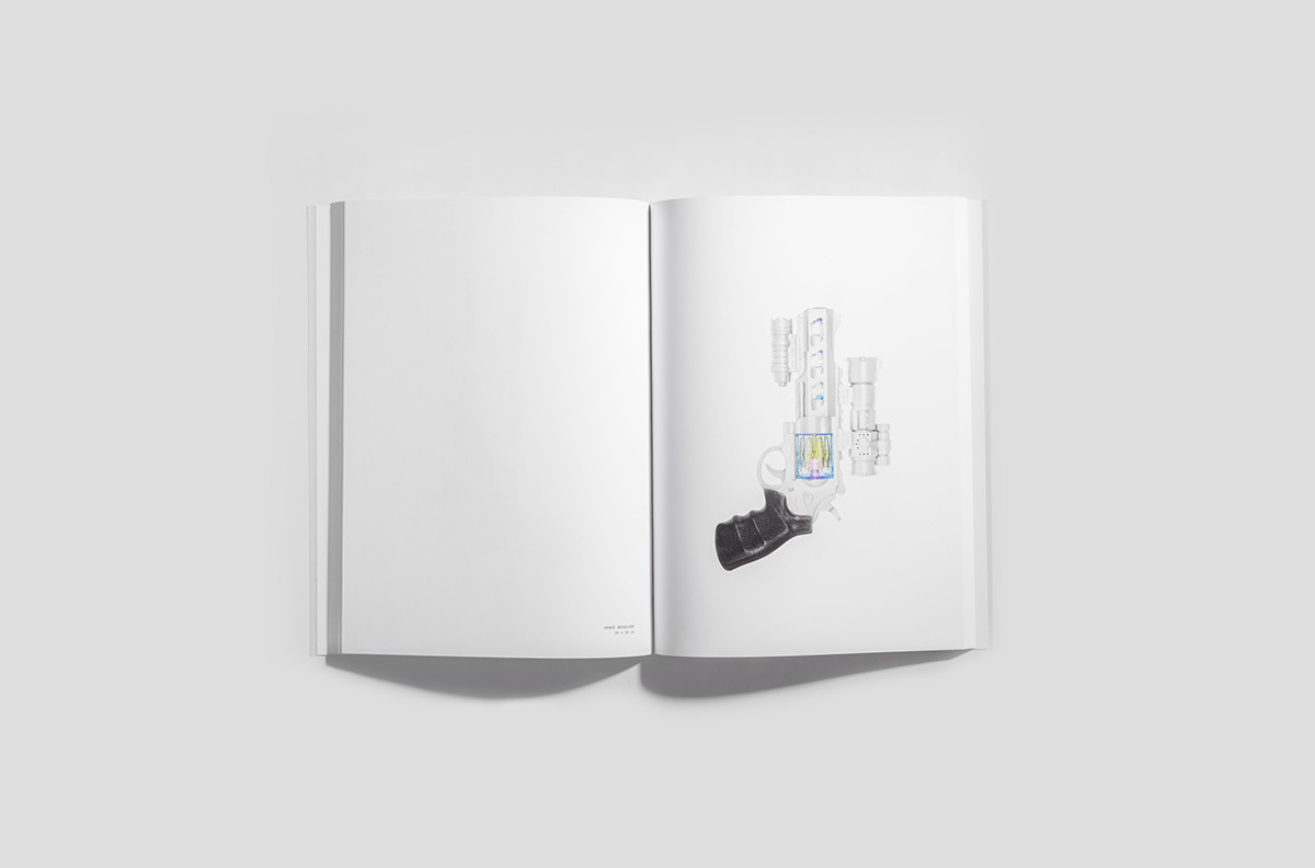 book graphic design  photobook Photography  research guns kids Project toy violence