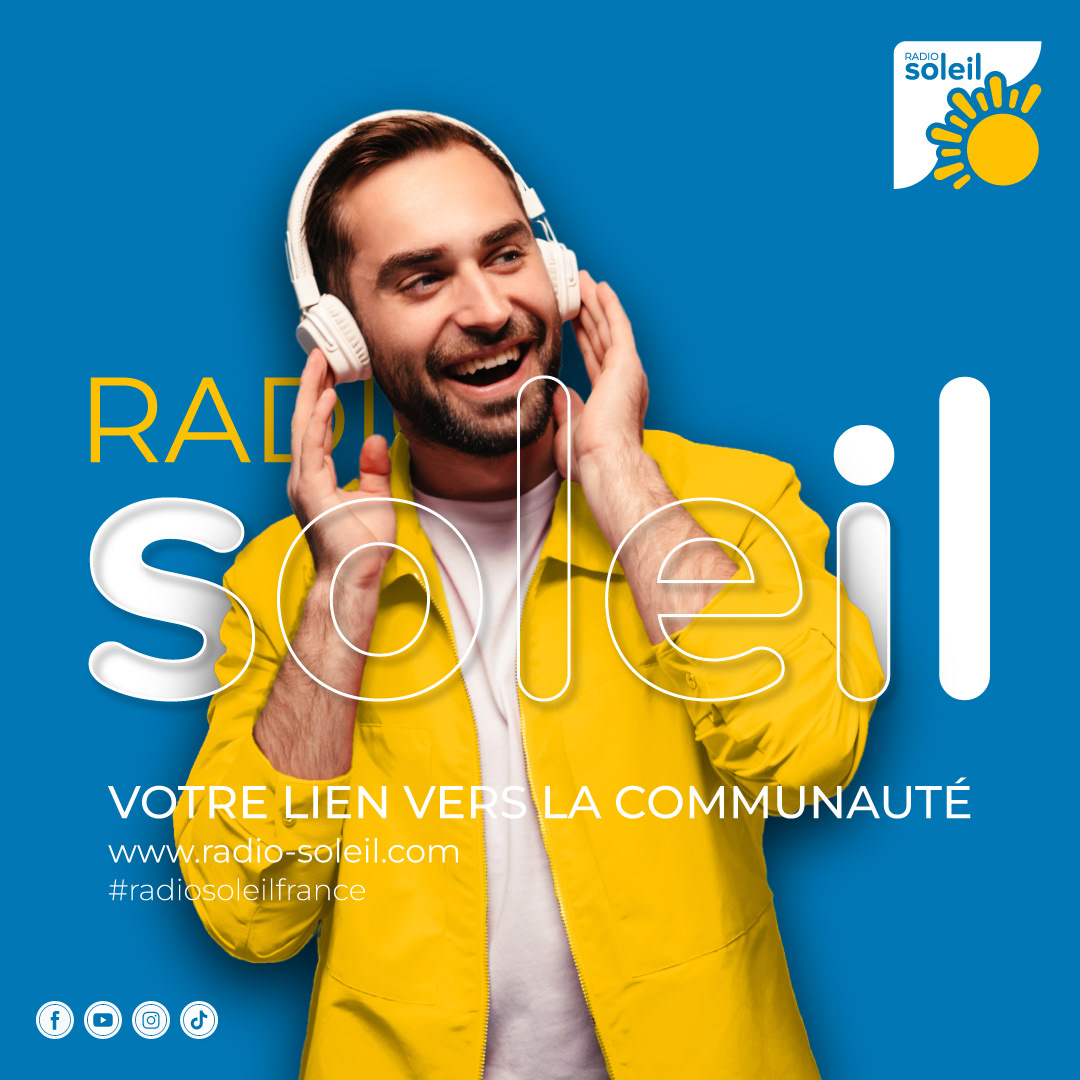 brand identity Website branding  Brand Design visual identity Social media post Advertising  Radio Station soleil france