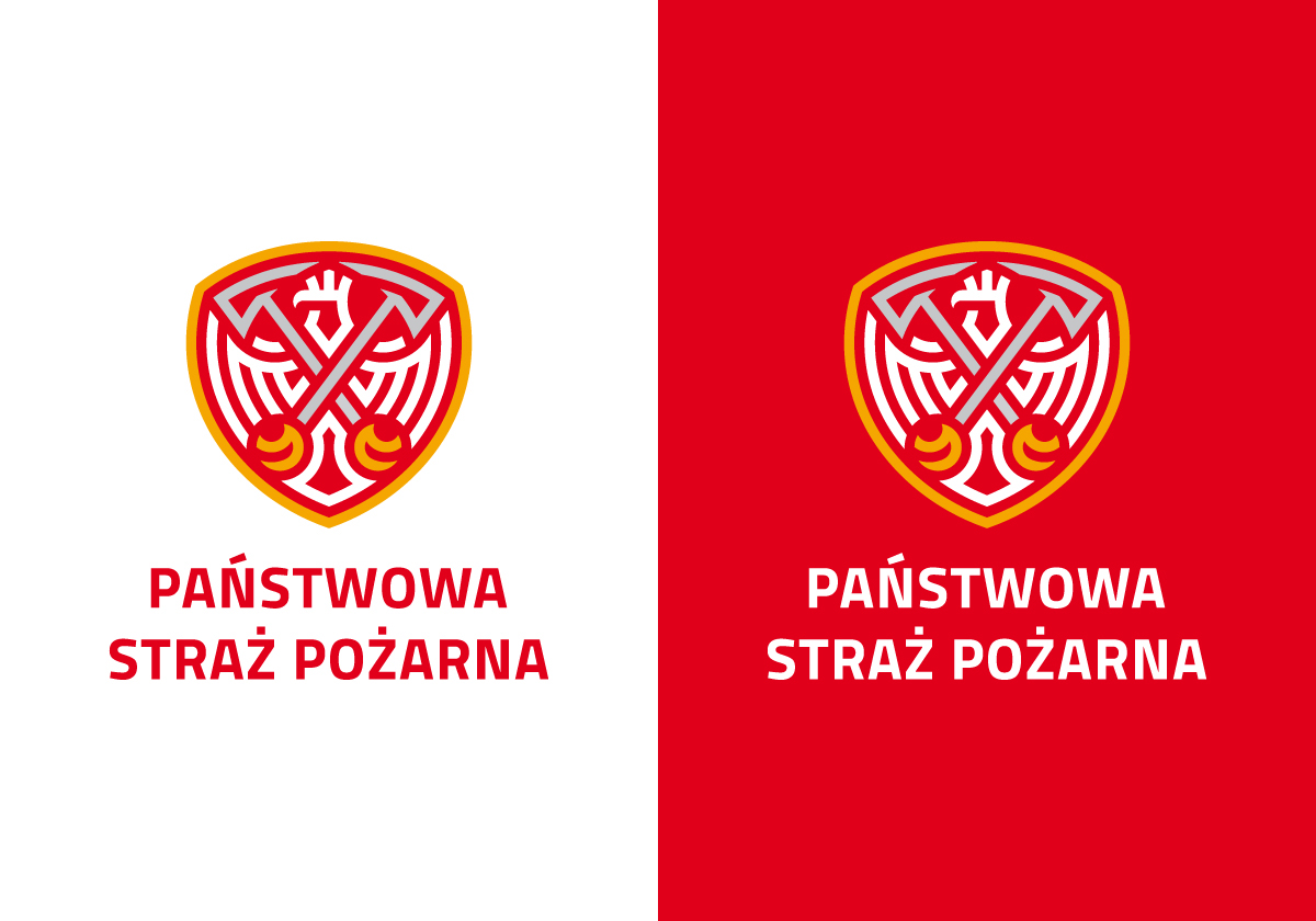 logo Fire Department straż pożarna polska poland badge