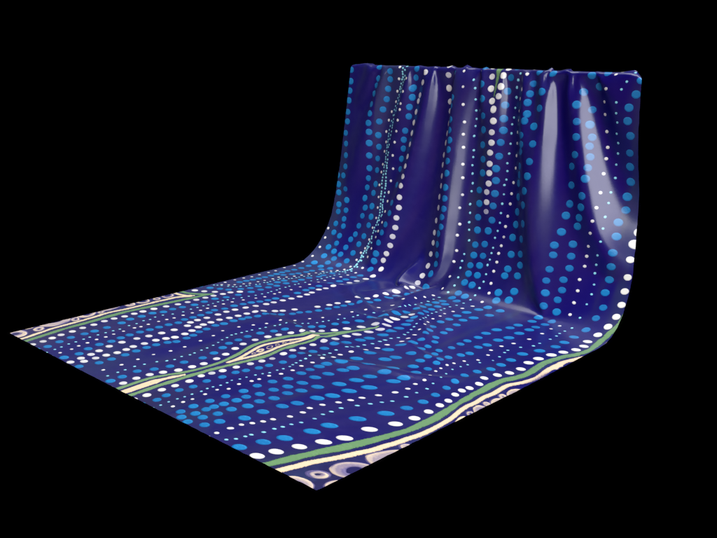 aboriginal digital painting fabric indigenous original to digital patternmaking Patterns Printing textile textile design 