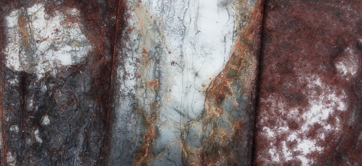 #rust copperplate abstract