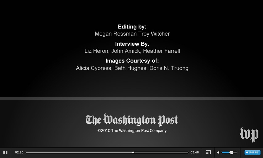 video Chyron Washington Post Washington post WPost WaPost