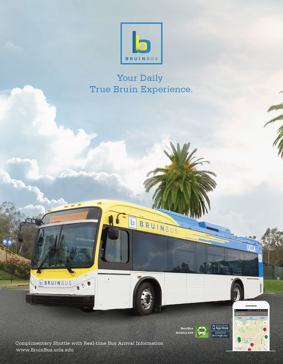 bus bruin University Transit ev electric shuttle Auto