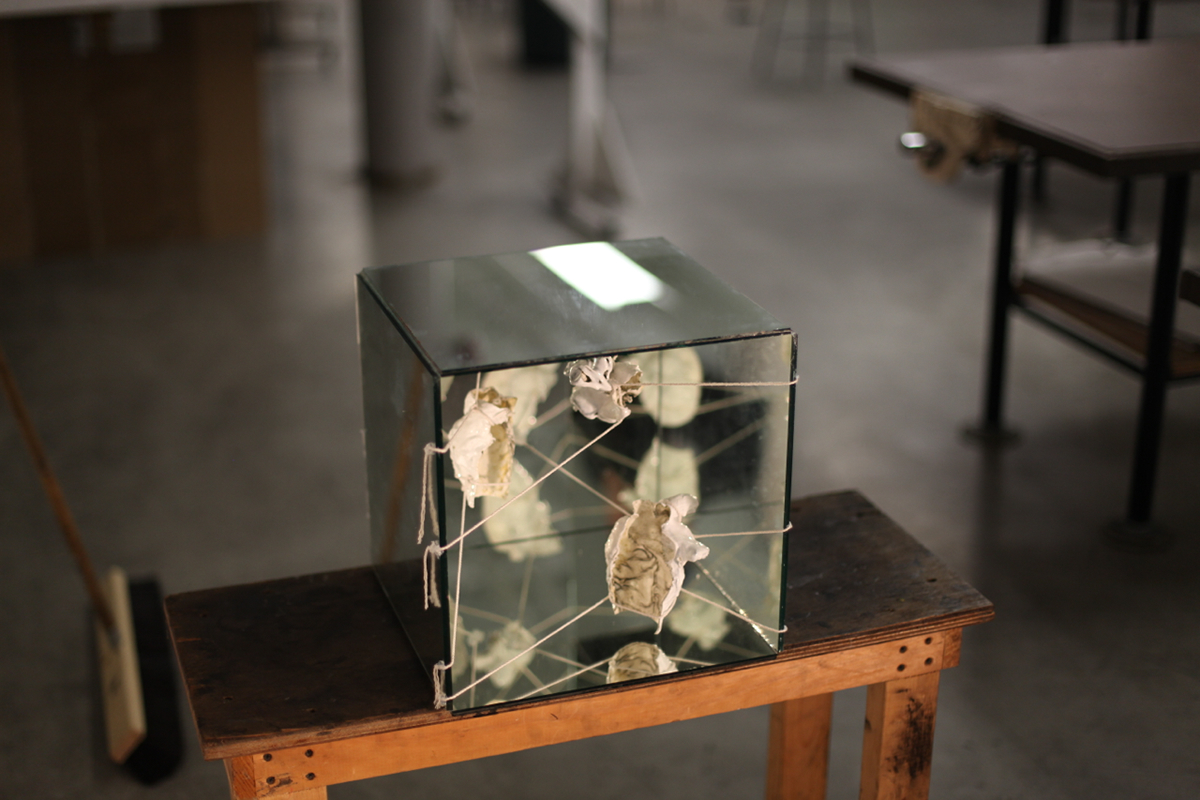 Spatial Dynamics interactivity mirrors sculpture plastic mold