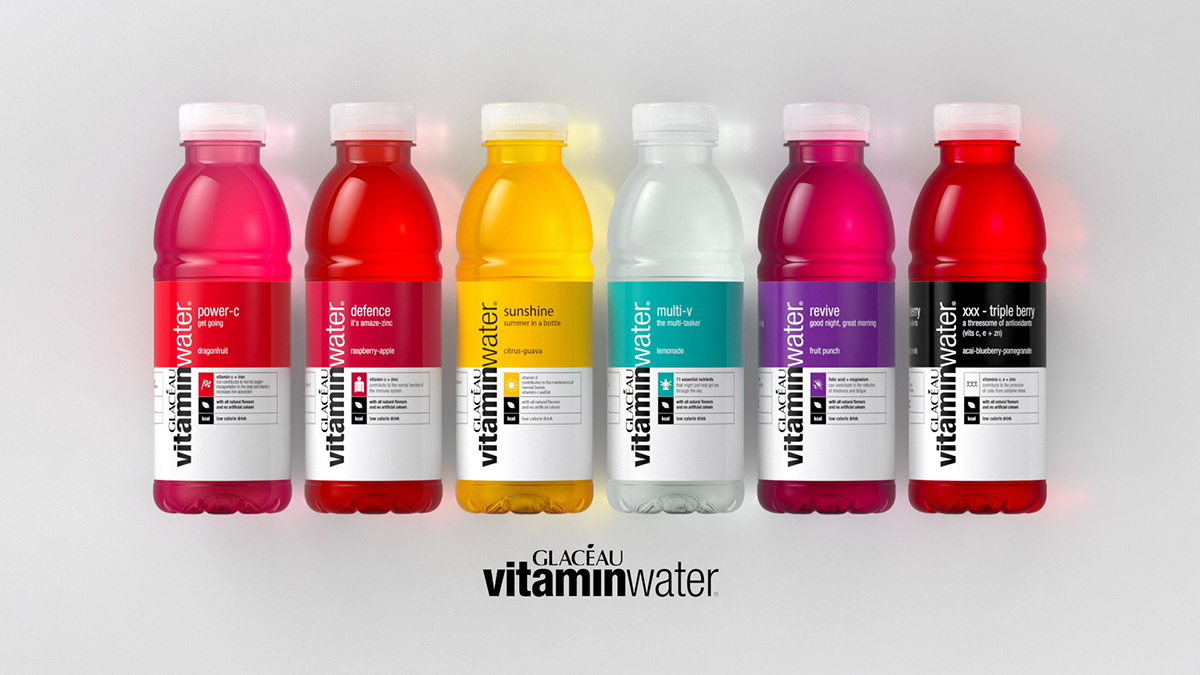 Vitamin Water stop motion Mix media Fun 2D 3D commercial live action