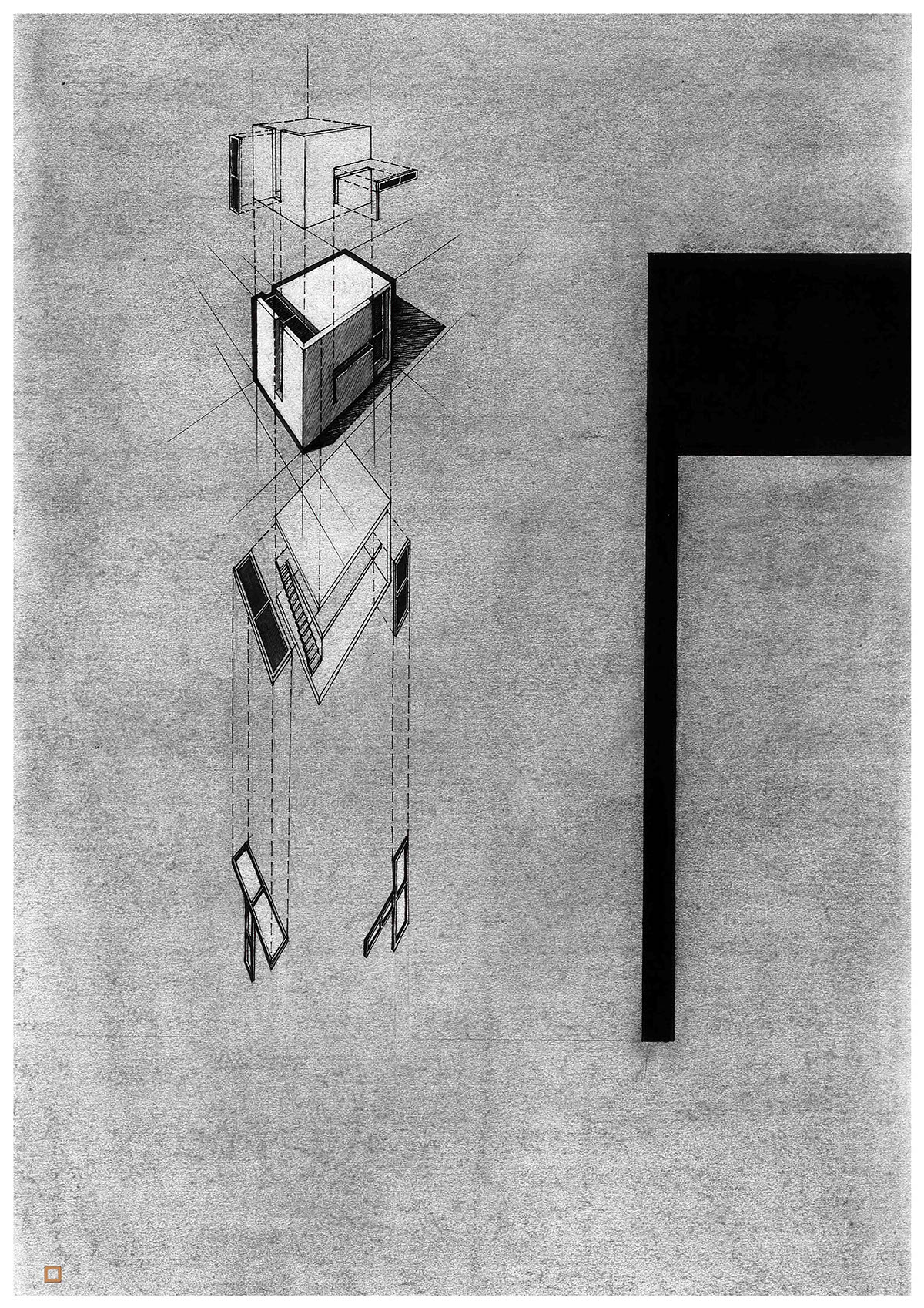 arch draw concrete Exhibition  sketching