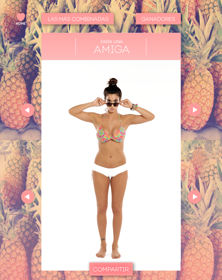 trajes de baño verano summer swimsuit bikini Pineapple chantilly Producción de Modas