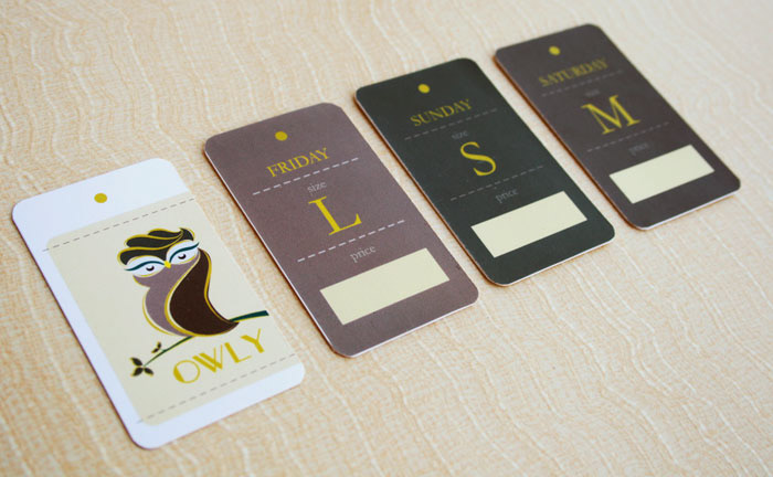 Retail logo brand Label owl Formal dress Packaging paper bag identity local jakarta singapore