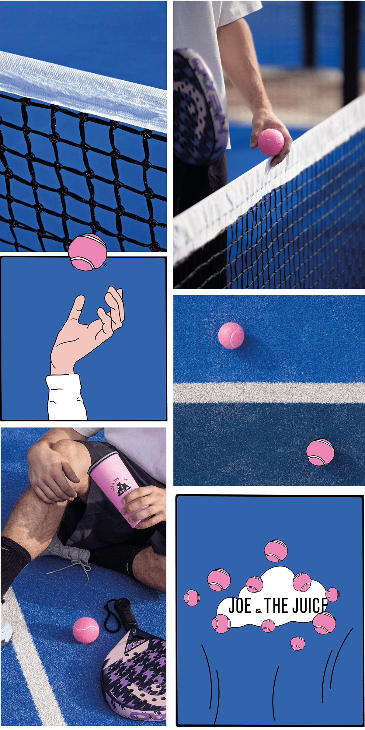 Padel tennis sports design photoshoot gif Social media post