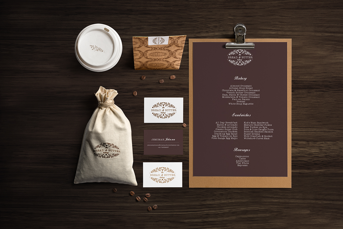 logo Logo Design identity brand bakery Classic design package sophisticated different