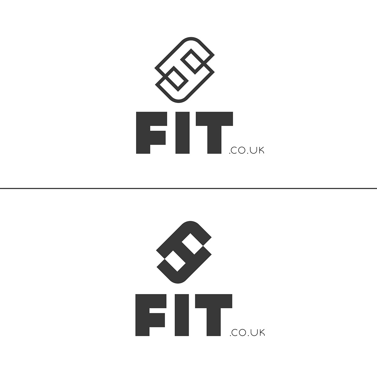 fitness logo Fitness Logo Design gym healthy Logo Design minimal logo typography  