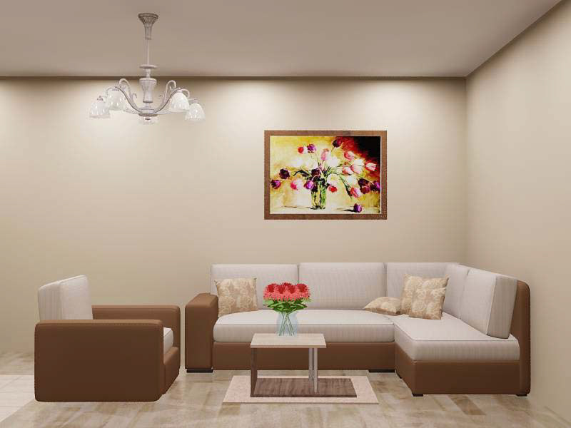 Interior design flat byala bulgaria Varna red White red&white