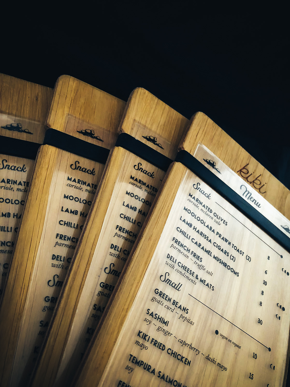 branding  graphic design  menu design restaurant bar menu wood