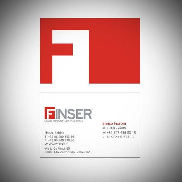 Finser Logo Design Corporate Identity