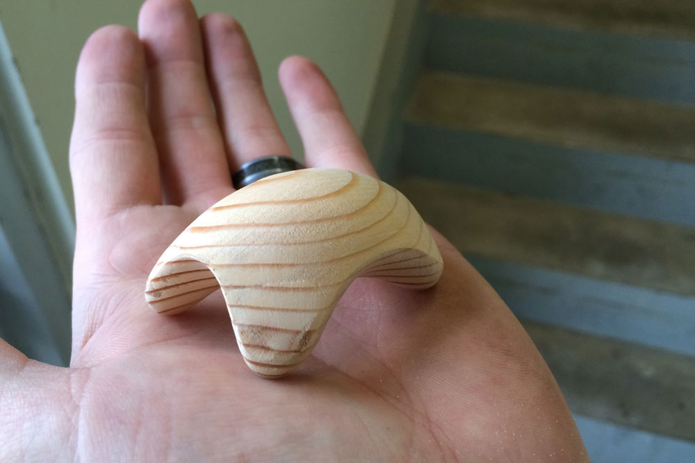 Form wood rendering Solidworks toy animal soap