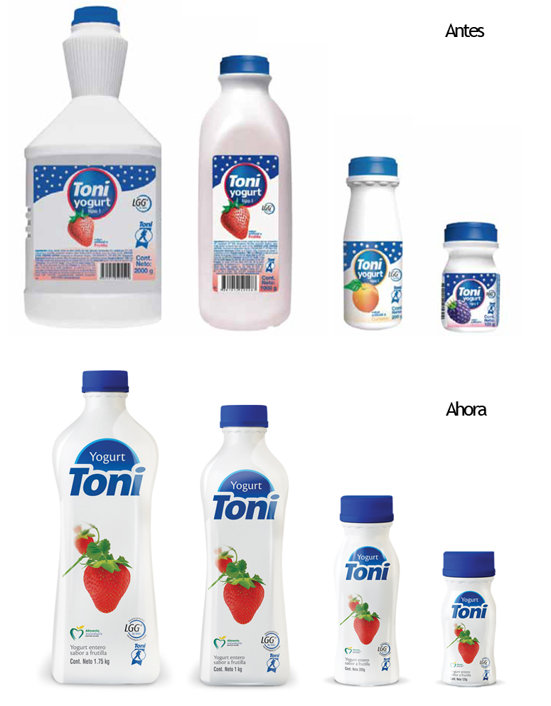 yogurt Toni Ecuador product bottle