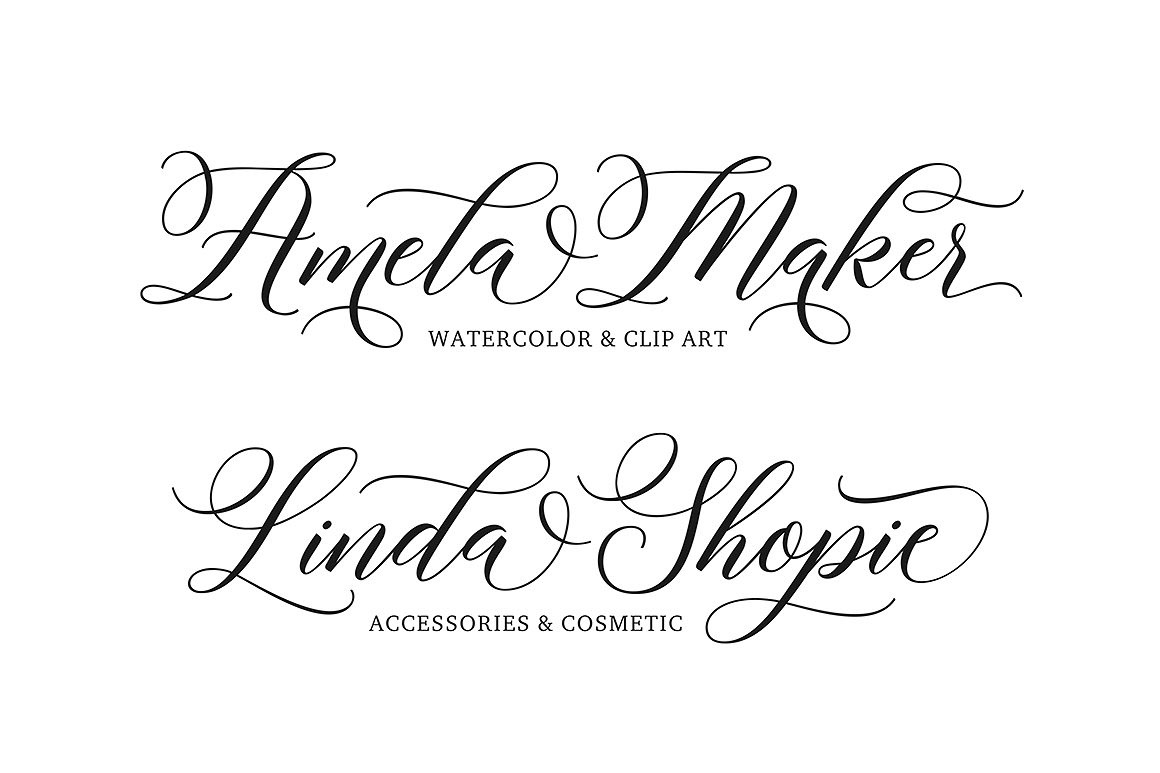 font Typeface typography   Calligraphy   lettering modernscript Handlettering cursive handwritten Logotype