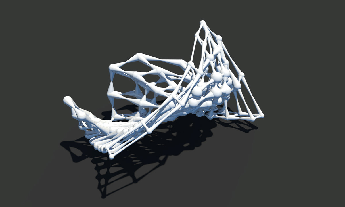 parametric Grasshopper Rhino Rhinoscerous Rhino 3D frame 3dsmax rendering Render