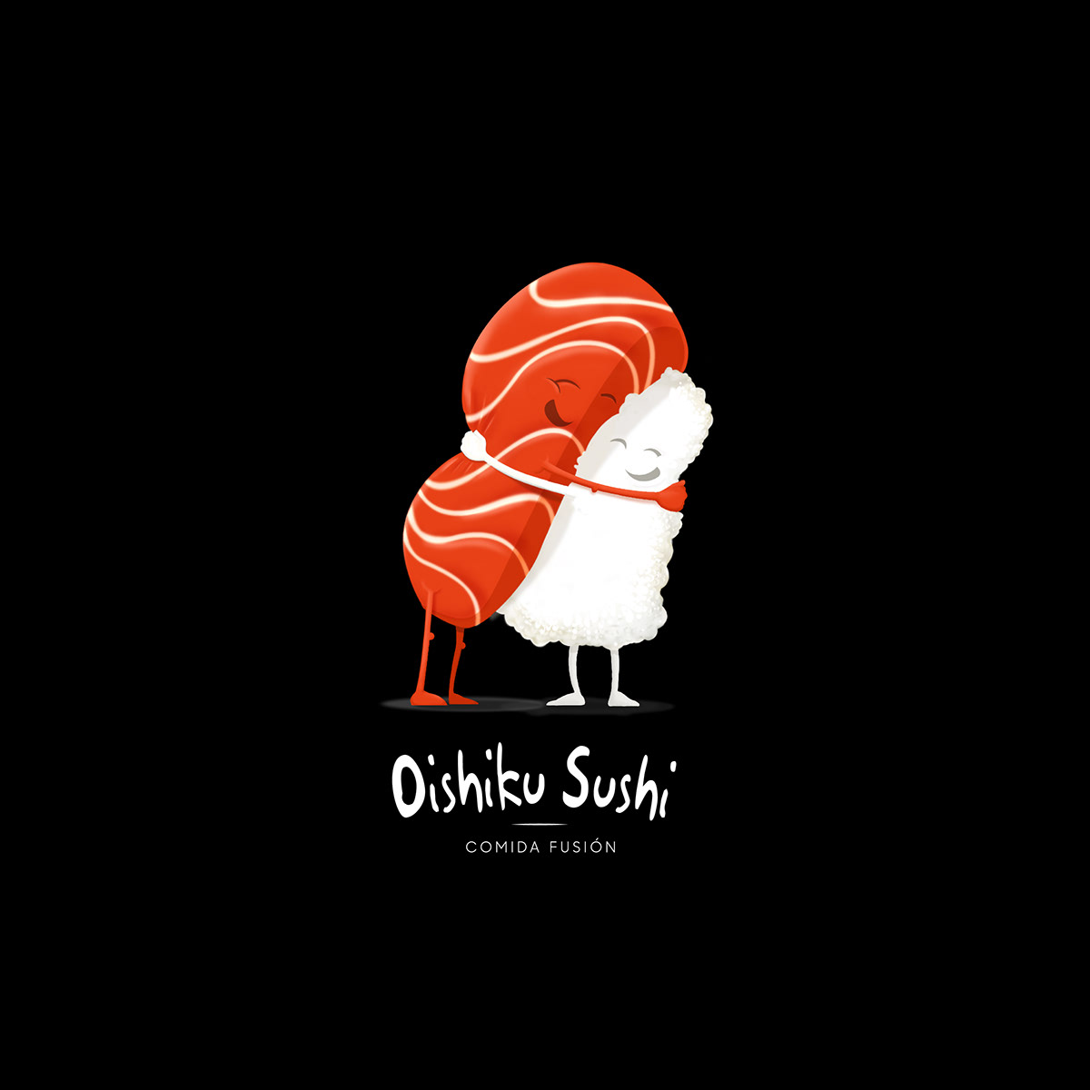 Sushi iustration dibujo Drawing  Logotipo marca
