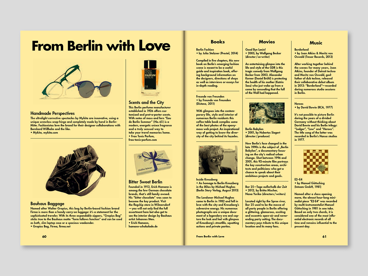 Travel magazine berlin 38 hours 