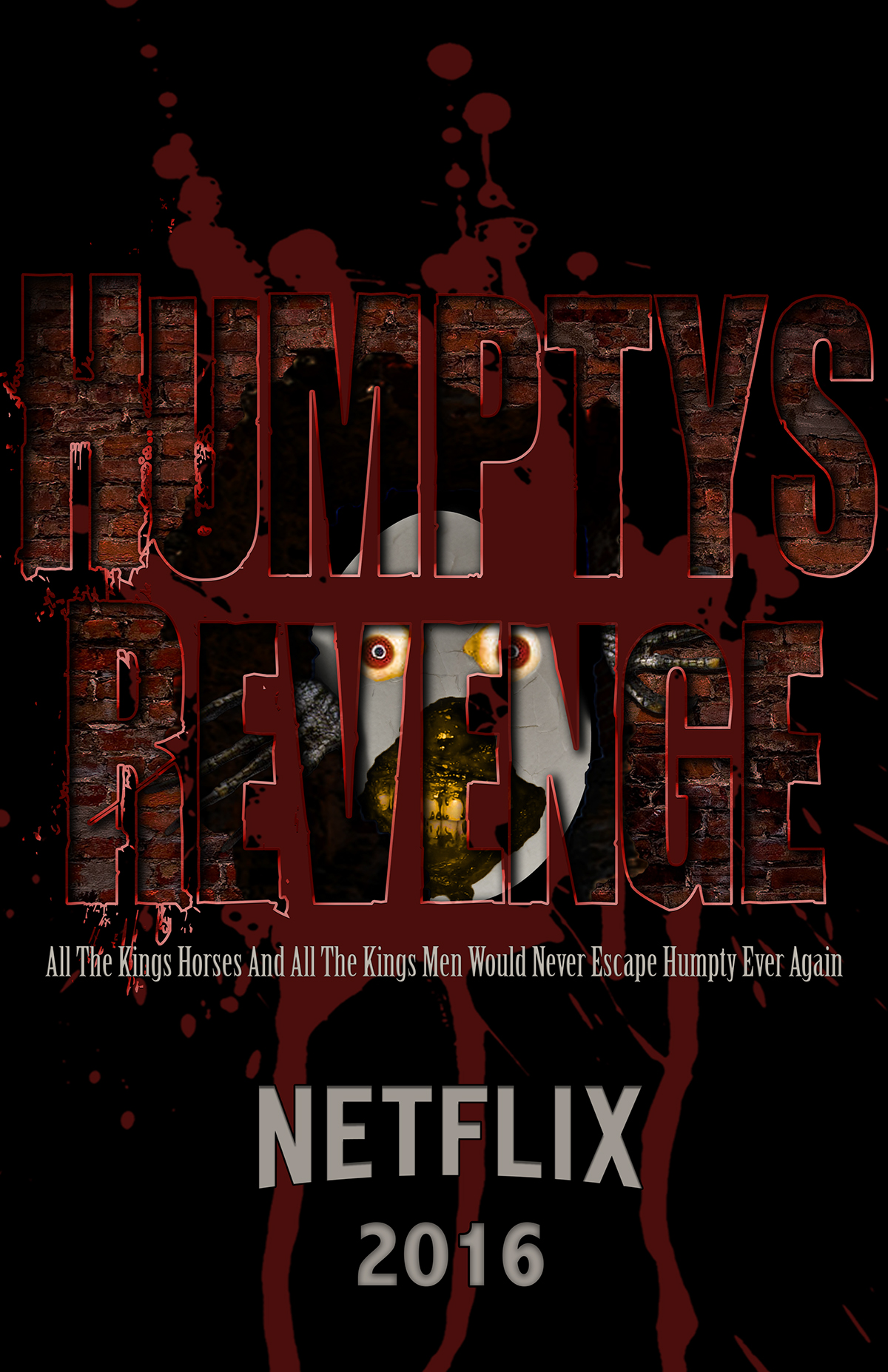humpty dumpty nursery rhyme childhood horror Scary poster movie