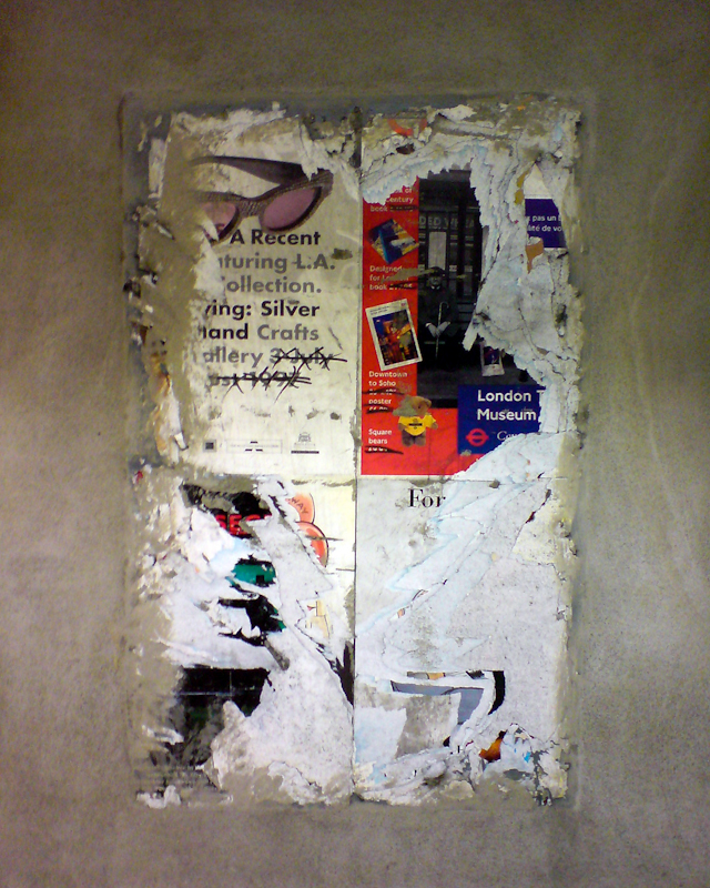 London damaged instagram Advertising  Graffiti Photography  plaster posters ROB WILSON tfl torn traces tube underground