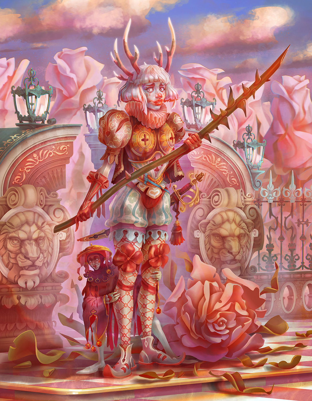 The guard of the rose garden on Behance