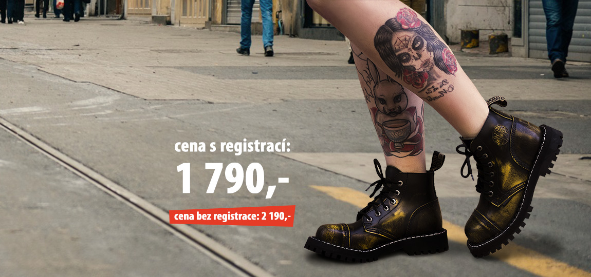 steel boots shoes advertisement Heavy rock metal