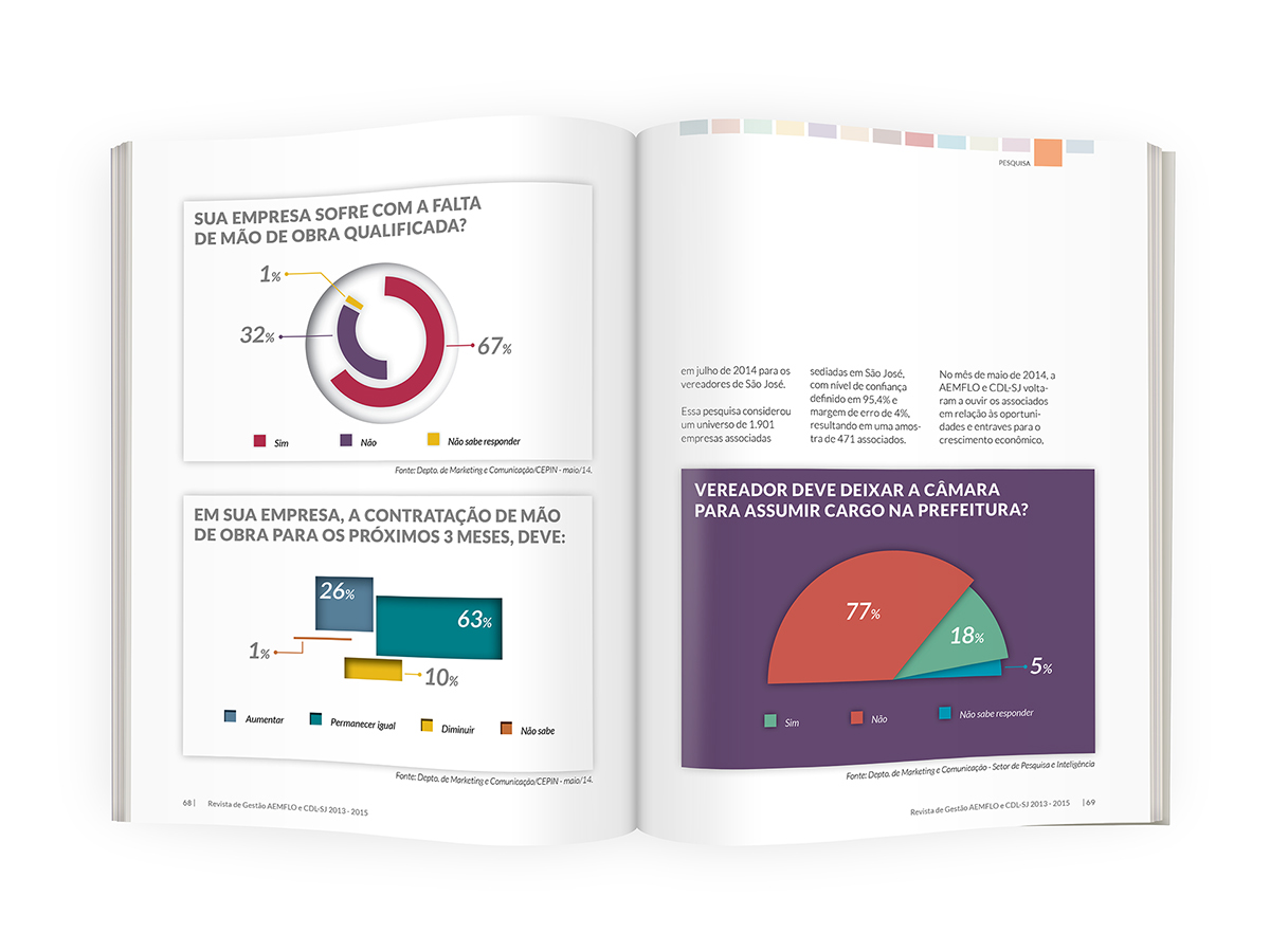 magazine Layout print business publishing   report publication Custom Charts colorful