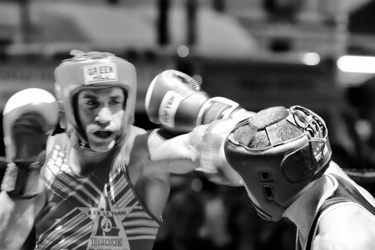 blackandwhite box Boxing live reportage sport