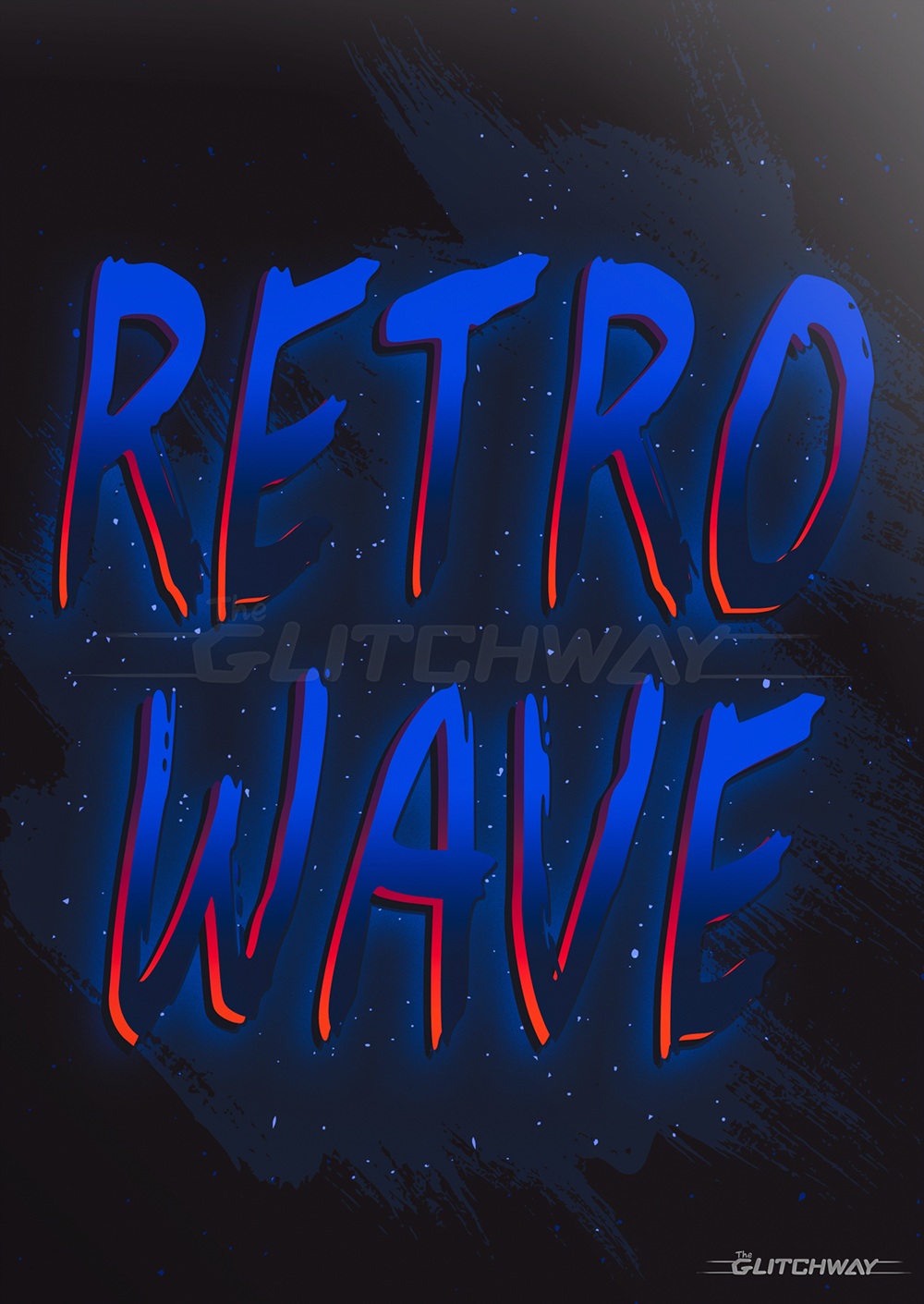 font Retro 80s tshirts prints font design typography   neon glow 1980s