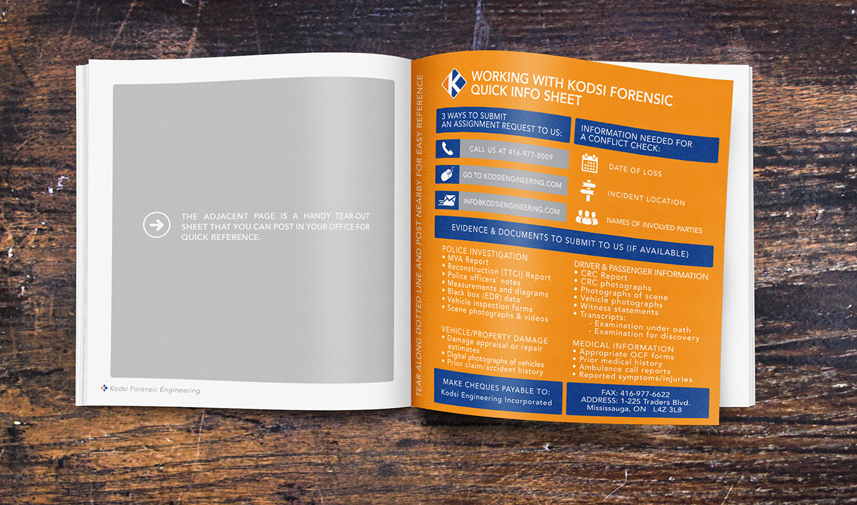 Corporate Brochure brochure square print Information Booklet
