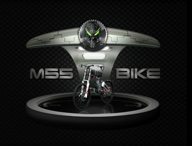 m55 bike Bike electric Flash Webdesign