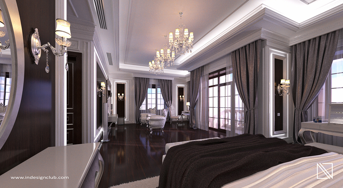 bedroom Interior design Classic Style luxury DV home collection Fratelli Barri vismara Modenese Gastone
