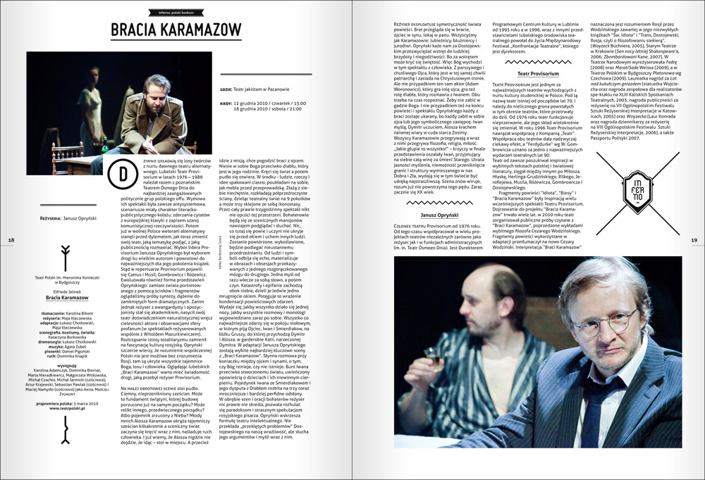 boska komedia  divine comedy  theatre  festival  programme book  krakow  poland