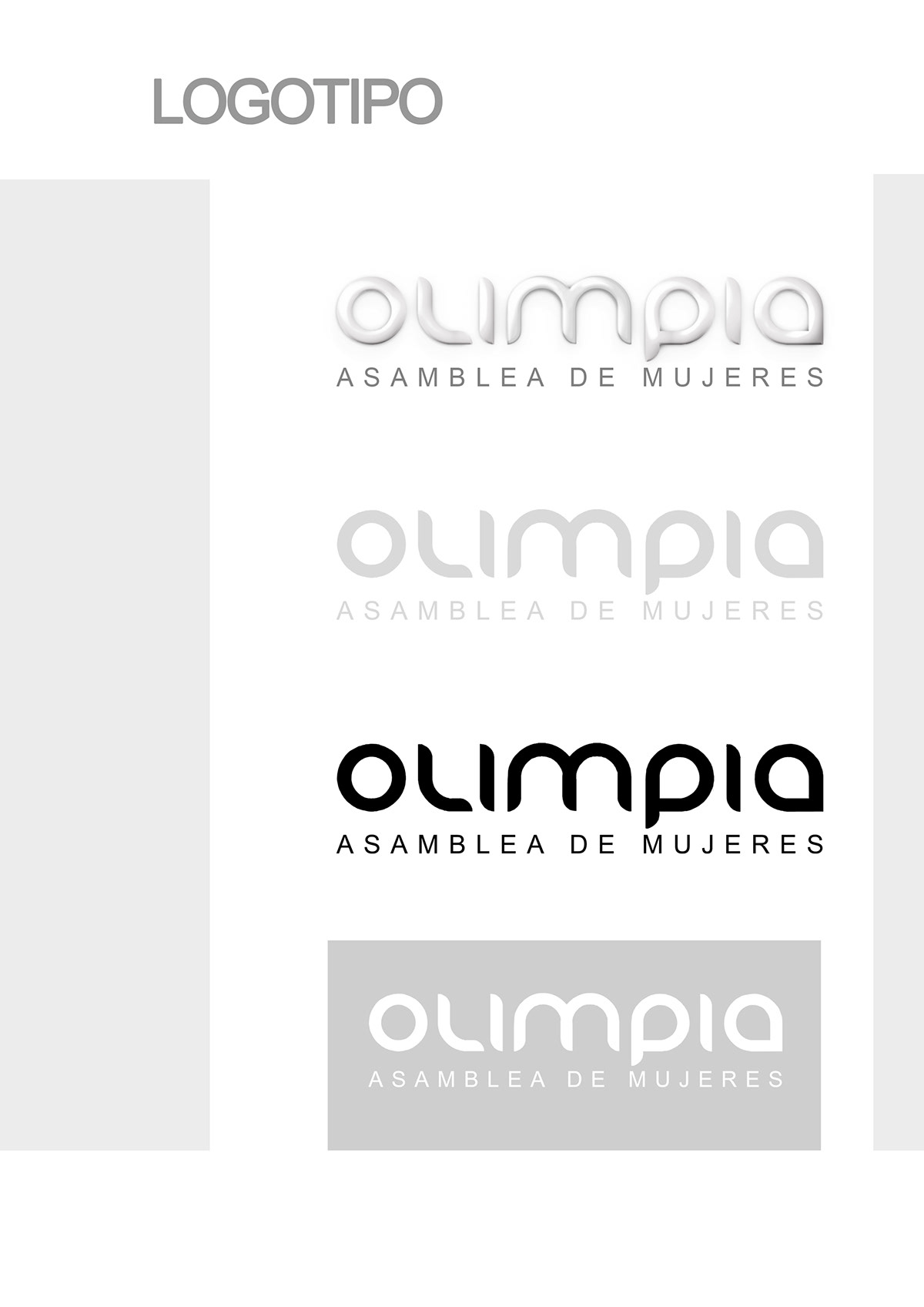 Olimpia Identidad Corporativa Asamblea de Mujeres