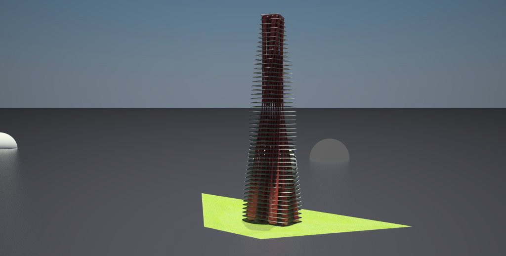 architecture Engineering  3D algorithmic design