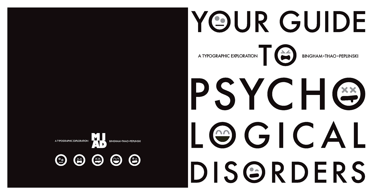 brochure exploration psychology psychological disorders personality Eating disorder PTSD mental illness