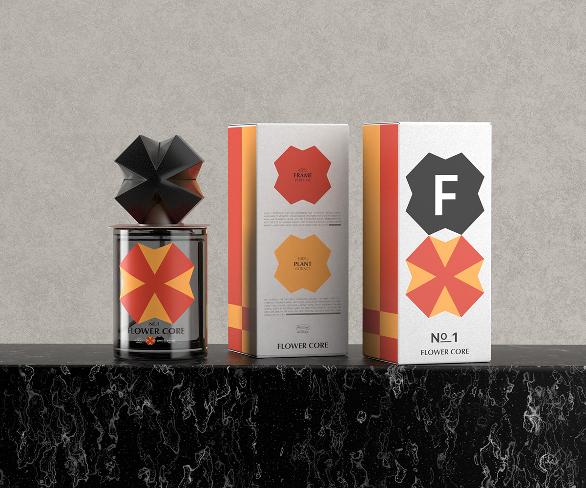art graphic package pattern perfume
