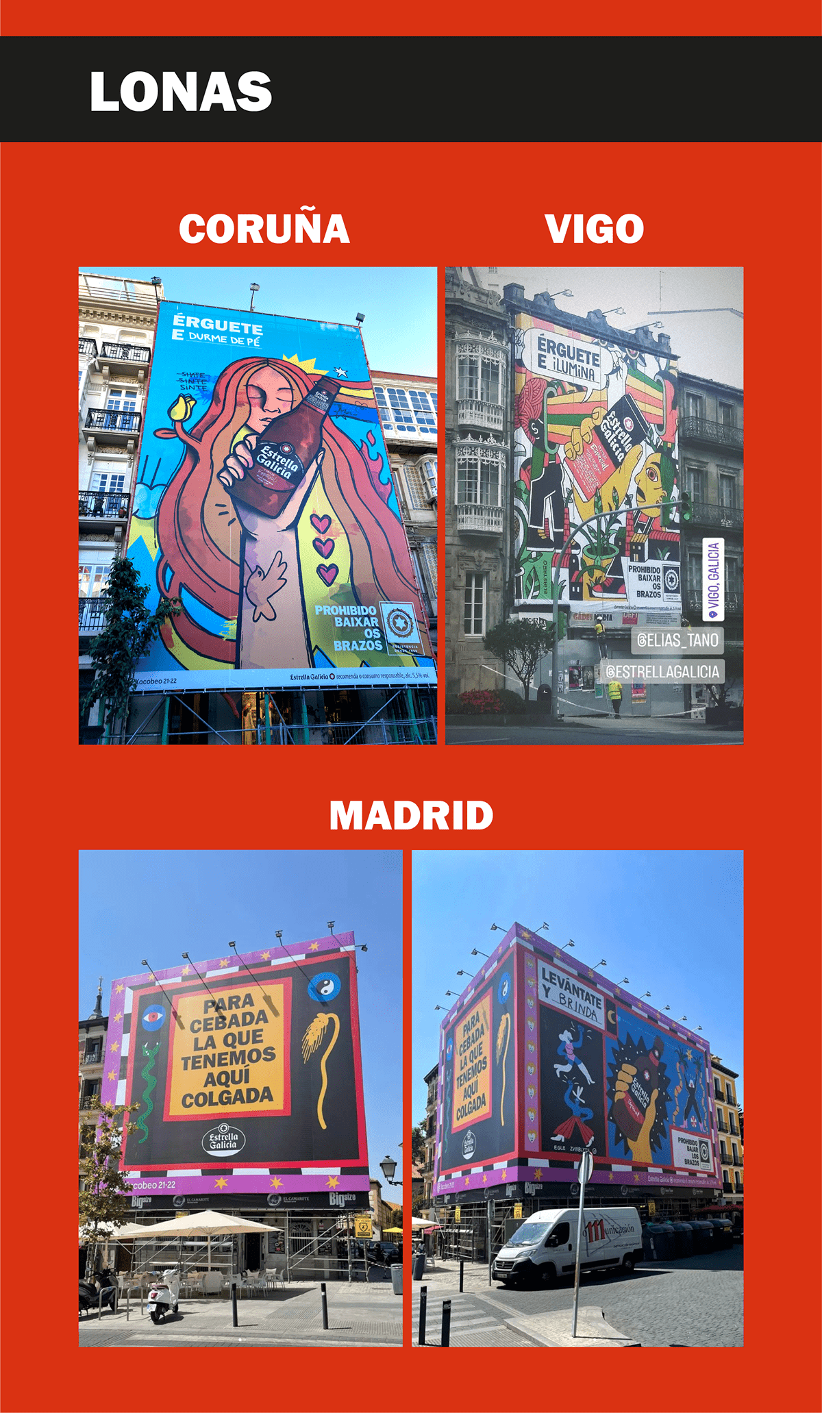 Advertising  art direction  audiovisual campaign Campaña creatividad Estrella Galicia publicidad marca Tony Le Brand