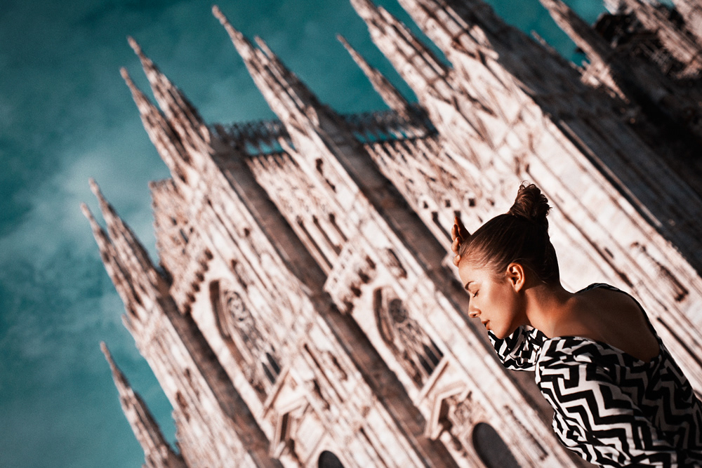 Italy milano portrait awesome creative duomo milan dress color amazing