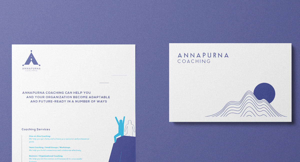 coaching branding  logodesign Webdesign Annapurna graphicdesign
