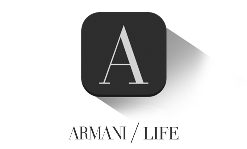 armani lifestyle application