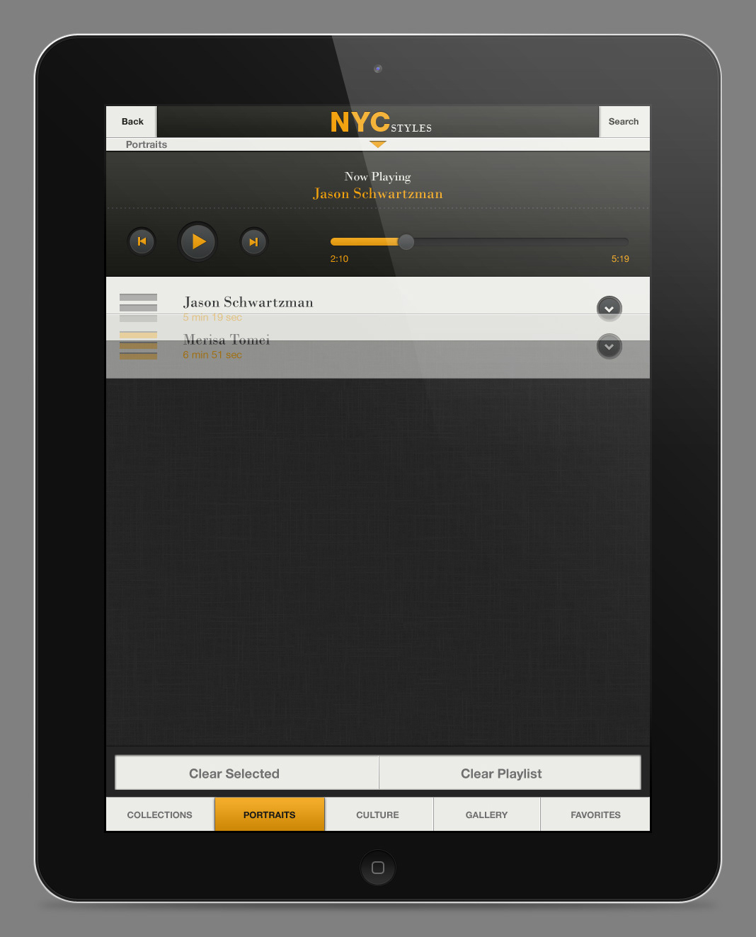 nyc iPad magazine