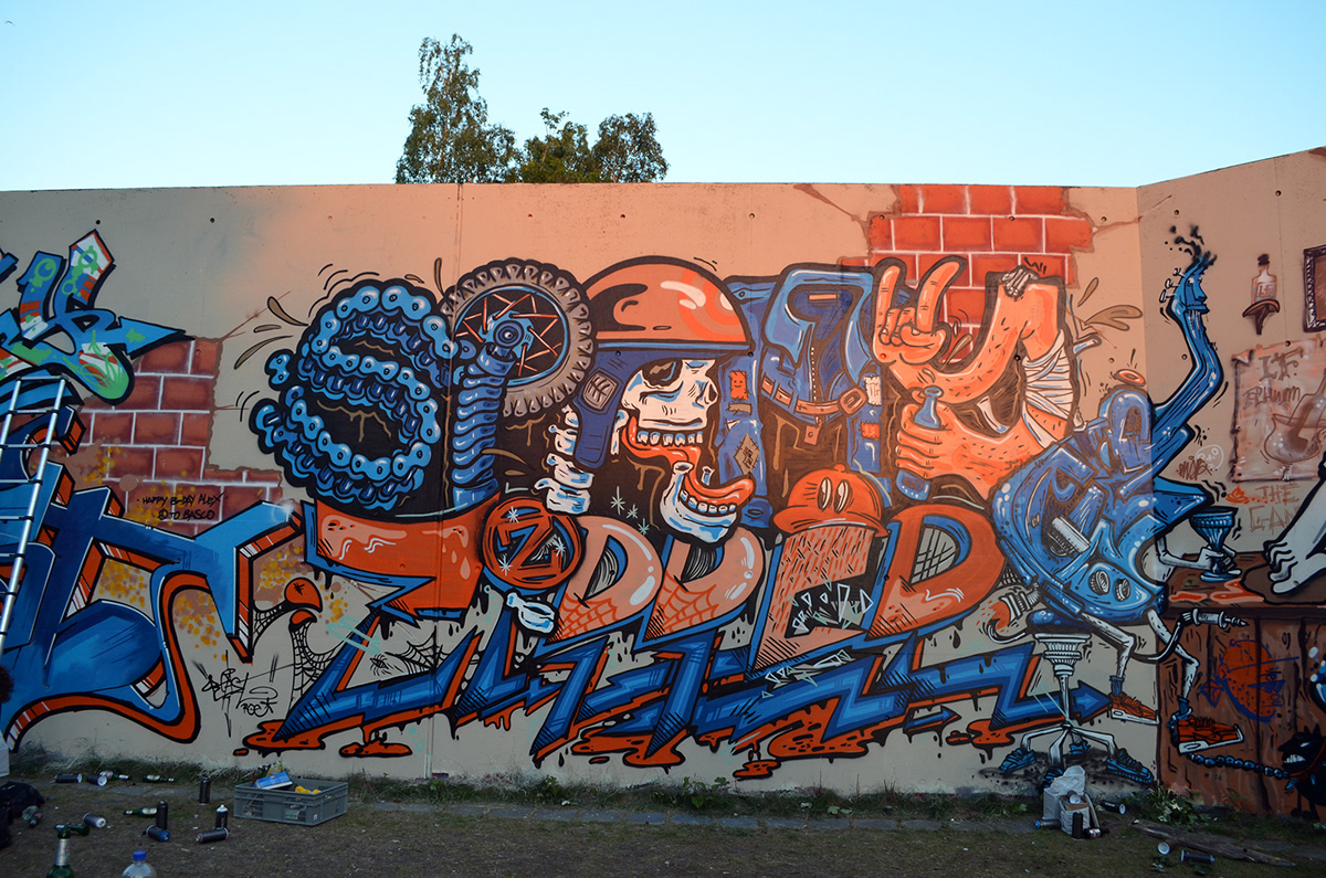 spray  Graffiti Character