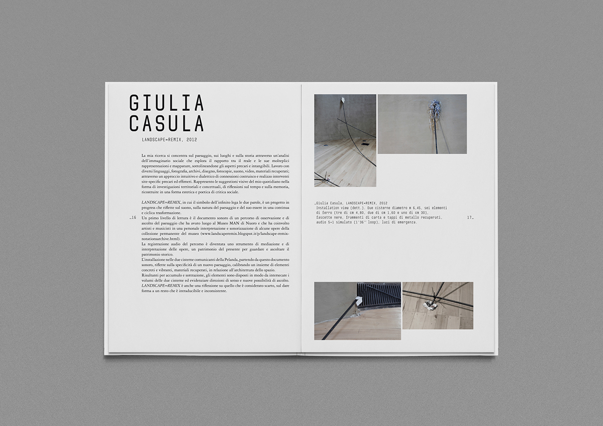 book Booklet italian Exhibition  artists sardinia poster map gif art flyer installation Web paper invitations